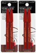 Expert Wear Twin Brow & Eye Pencils Makeup, Dark Brown, , 2 Count (Pack of 2)